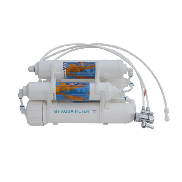Antibacterial 5-stage Countertop Reverse Osmosis Water Purification System (good for travel or not frequent use), 75/150 GPD membrane