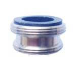 Male adapter for single or dual kitchen diverters